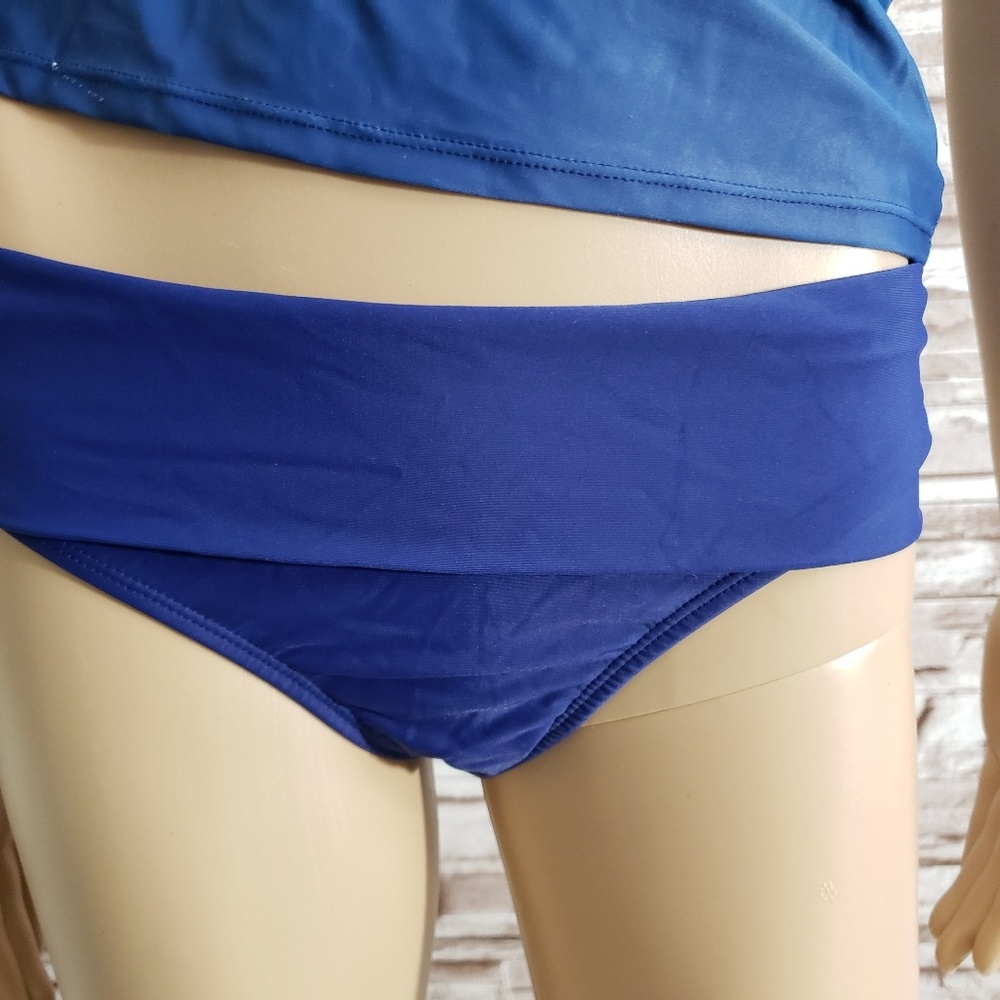 Cross Straps Ocean Flavor Two Piece Swimsuit - Picture 6 of 7